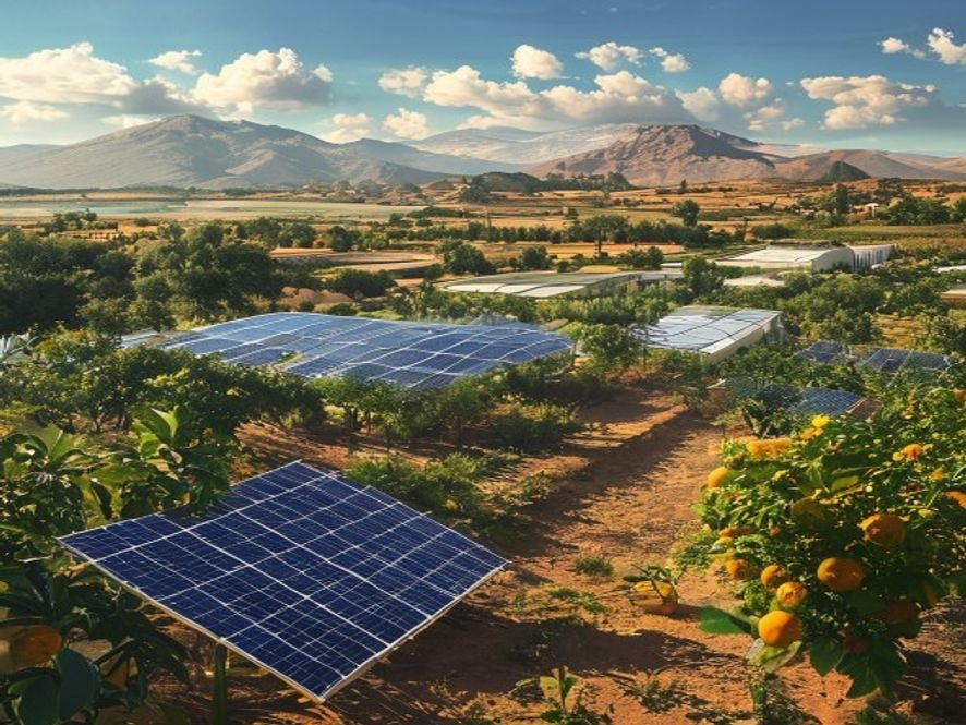 Centrale solaire agricole région d'Agadir